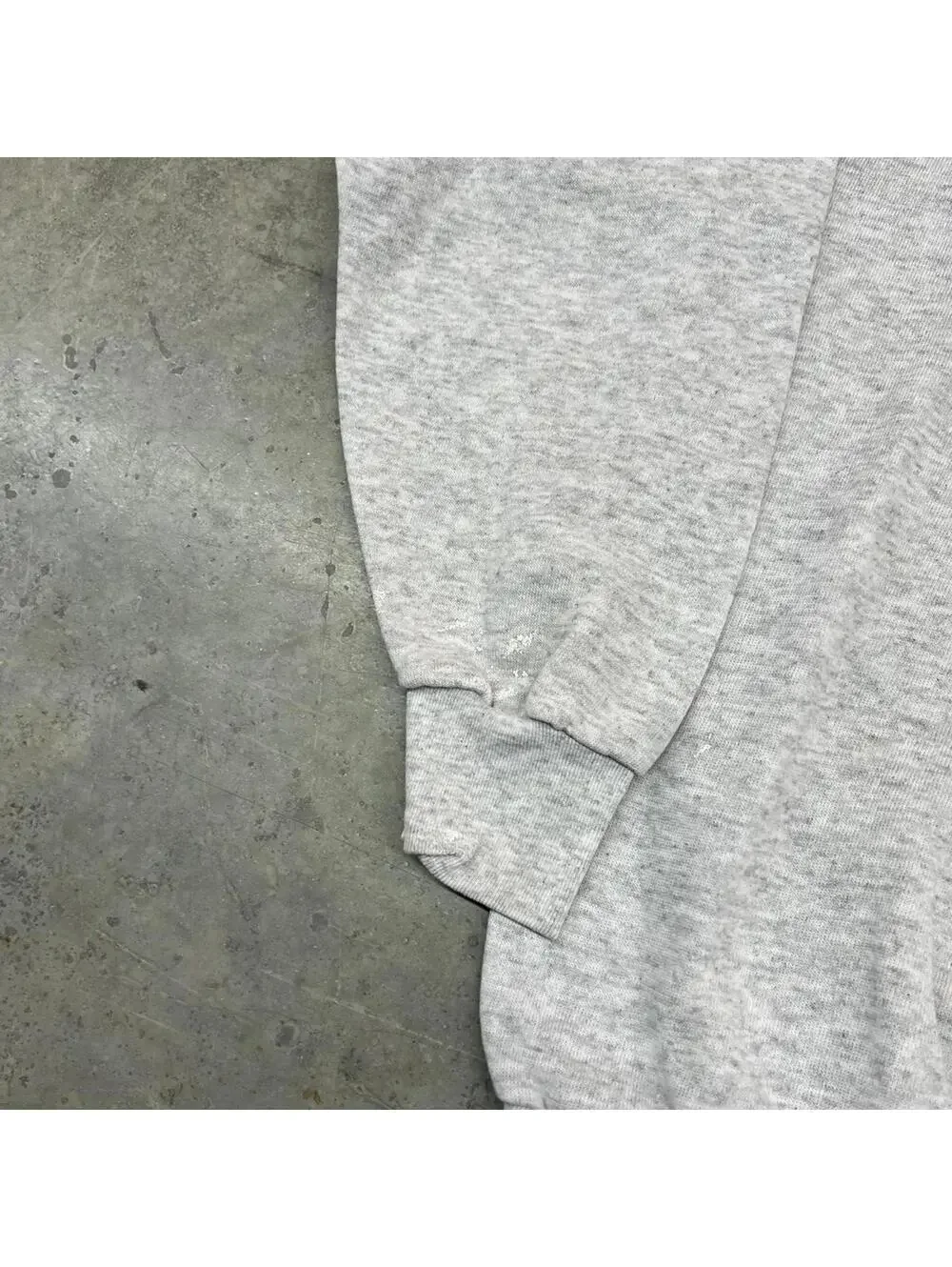 vintage huskey dog nature animal made in usa grey crewneck size xl